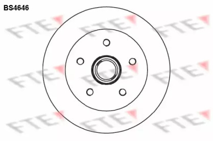 Тормозной диск FTE BS4646