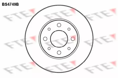 Тормозной диск FTE BS4749B