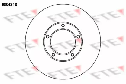 Тормозной диск FTE BS4818