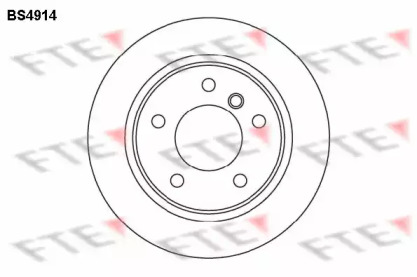 Тормозной диск FTE BS4914