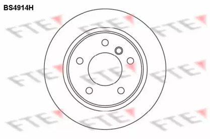 Тормозной диск FTE BS4914H