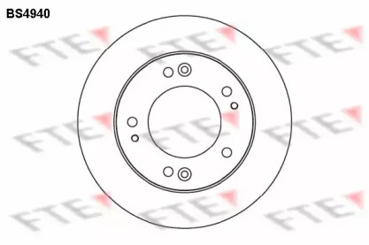 Тормозной диск FTE BS4940