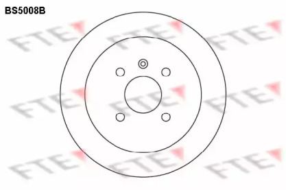 Тормозной диск FTE BS5008B