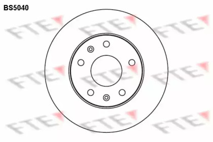 Тормозной диск FTE BS5040