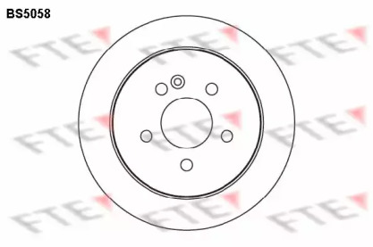 Тормозной диск FTE BS5058