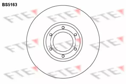Тормозной диск FTE BS5163