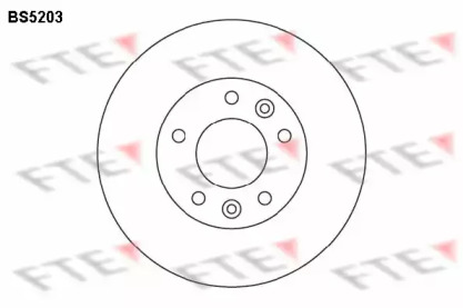 Тормозной диск FTE BS5203