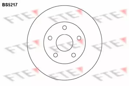 Тормозной диск FTE BS5217