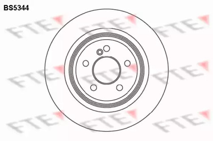 Тормозной диск FTE BS5344