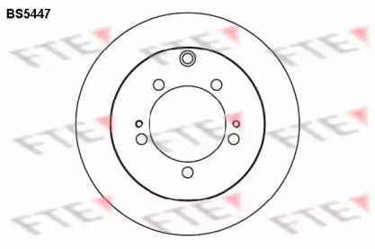 Тормозной диск FTE BS5447