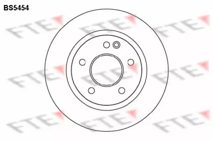 Тормозной диск FTE BS5454