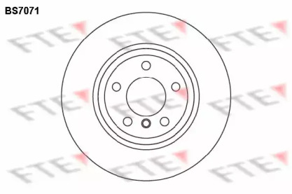 Тормозной диск FTE BS7071