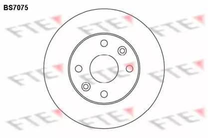 Тормозной диск FTE BS7075