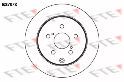 Тормозной диск FTE BS7078