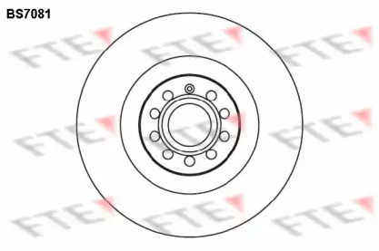 Тормозной диск FTE BS7081