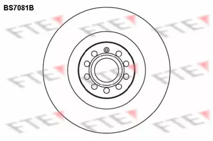 Тормозной диск FTE BS7081B