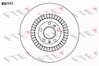 Тормозной диск FTE BS7117