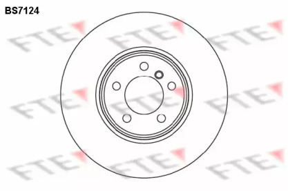 Тормозной диск FTE BS7124