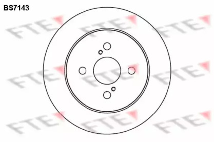 Тормозной диск FTE BS7143