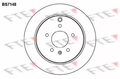 Тормозной диск FTE BS7148