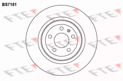Тормозной диск FTE BS7181