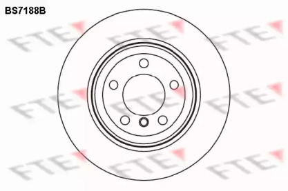 Тормозной диск FTE BS7188B