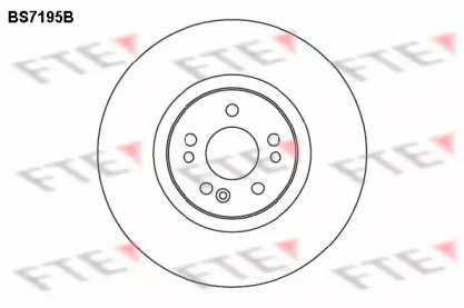 Тормозной диск FTE BS7195B