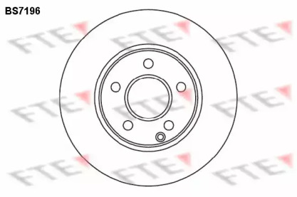 Тормозной диск FTE BS7196