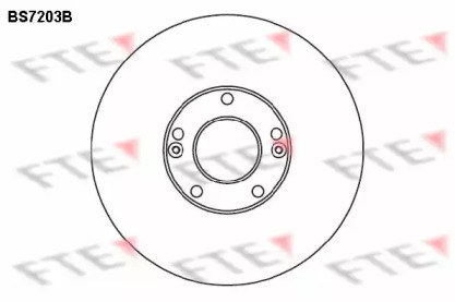 Тормозной диск FTE BS7203B