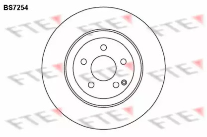 Тормозной диск FTE BS7254