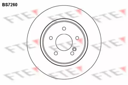 Тормозной диск FTE BS7260