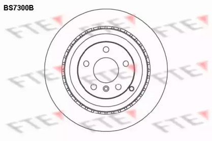 Тормозной диск FTE BS7300B