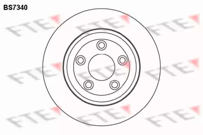 Тормозной диск FTE BS7340