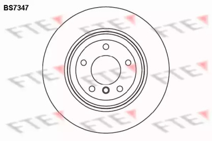 Тормозной диск FTE BS7347