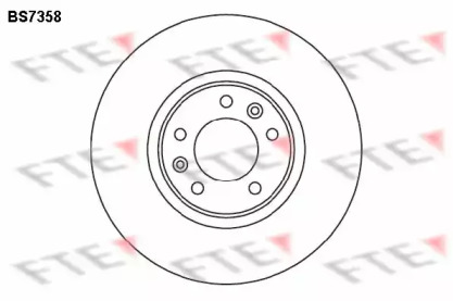 Тормозной диск FTE BS7358