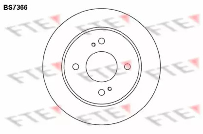 Тормозной диск FTE BS7366