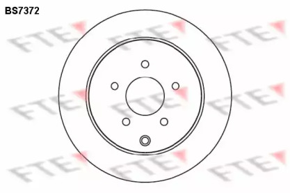 Тормозной диск FTE BS7372