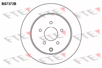 Тормозной диск FTE BS7372B