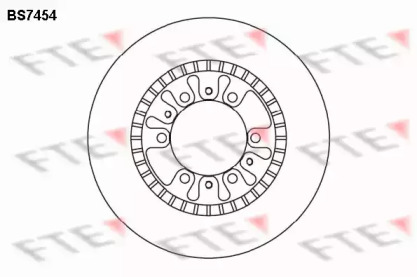 Тормозной диск FTE BS7454