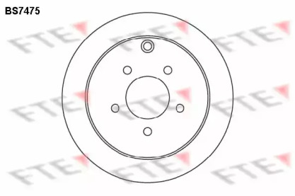 Тормозной диск FTE BS7475