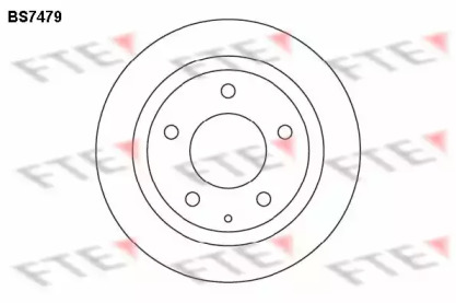 Тормозной диск FTE BS7479