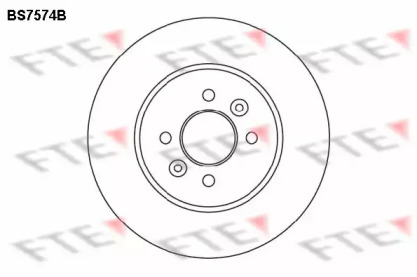 Тормозной диск FTE BS7574B