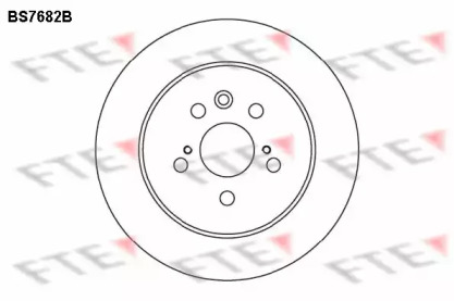 Тормозной диск FTE BS7682B