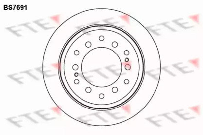 Тормозной диск FTE BS7691