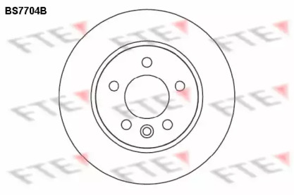 Тормозной диск FTE BS7704B