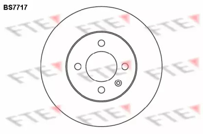 Тормозной диск FTE BS7717