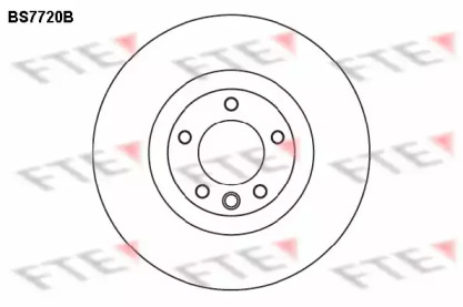 Тормозной диск FTE BS7720B