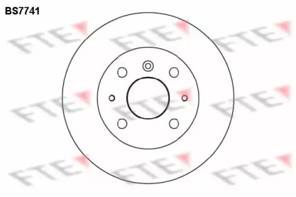 Тормозной диск FTE BS7741
