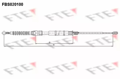 Трос FTE FBS020100