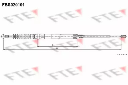 Трос FTE FBS020101